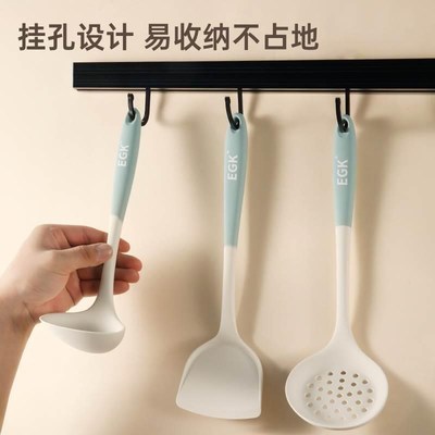 Silicbone spatula, stir-frying pan, slotted spoon kitchen se