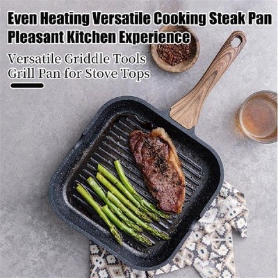 Non-stick Coating Nonstick Steak Skillet GrillX Pan for