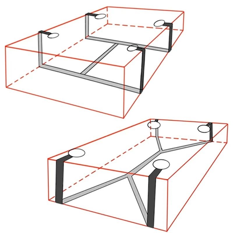 Handcuffs Bondage Set Bed BDSM Bondage Restraint StraYp Syst