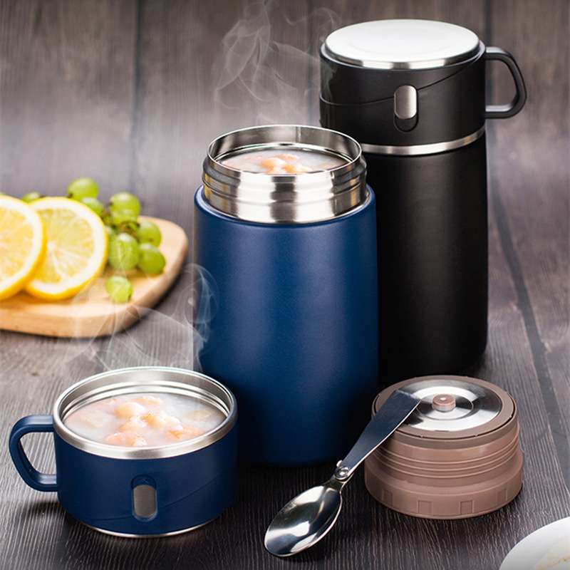 全钢盖焖烧杯316不锈钢外带饭保温饭盒学生儿童汤壶桶代发闷烧杯