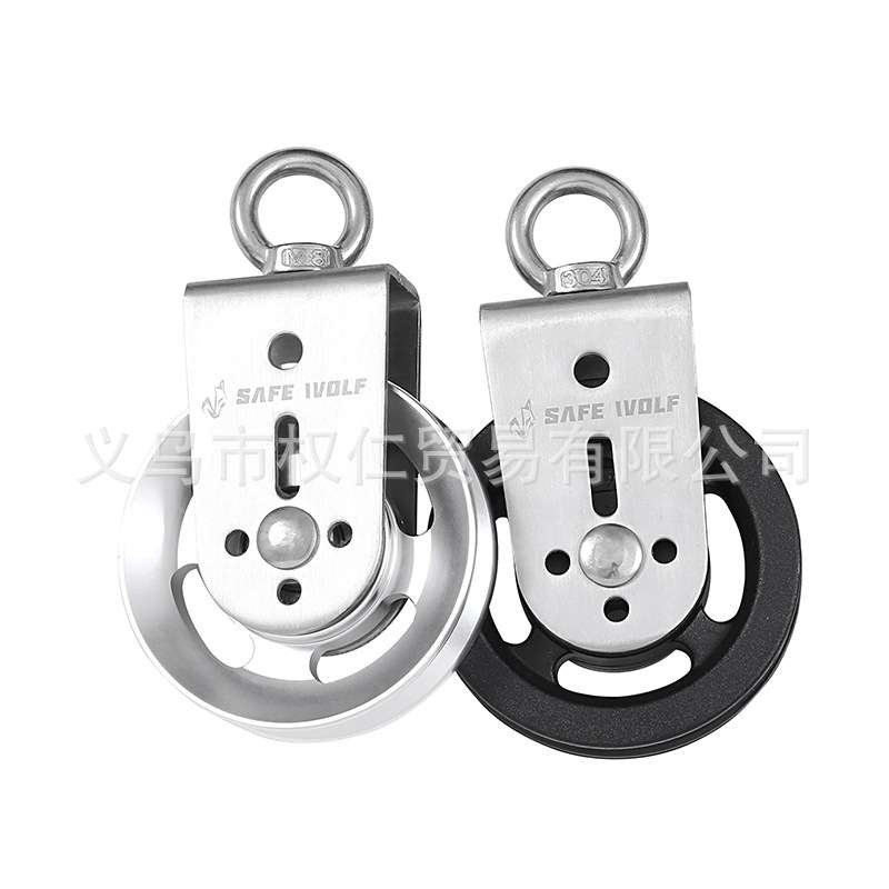 健身器材滑轮大轮钢丝吊滑轮/铝合金槽轮/尼龙滑轮健身器材配件