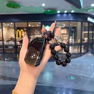 适用于宝马新款X1X3X5X6X7钥匙套7系高档iX/XM/i7包扣壳