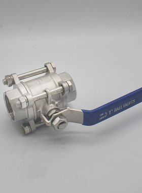 201/304/316L/三片式不锈钢球阀/3PC内丝球阀 Q11F-16P/丝扣球阀