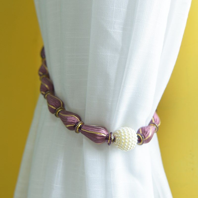 窗帘绑带现代简约挂球窗帘束带绑绳扎束带创意系带窗帘收纳装饰,居家布艺,窗帘绑带,淘宝优惠券,粉丝福利购,淘宝优惠卷