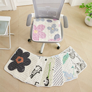 学生凳子屁股垫子 透气餐桌椅子垫薄款 坐垫四季 通用办公室久坐夏季