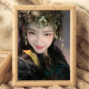开心元元国服最强扳手魅魔高清可爱粉丝收藏桌面书房卧室相框