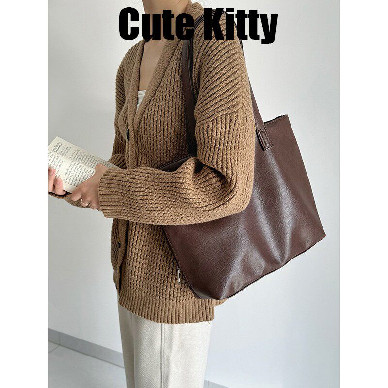 【大包合集】Cute Kitty学院风女包复古小众单肩包百搭通勤小方包