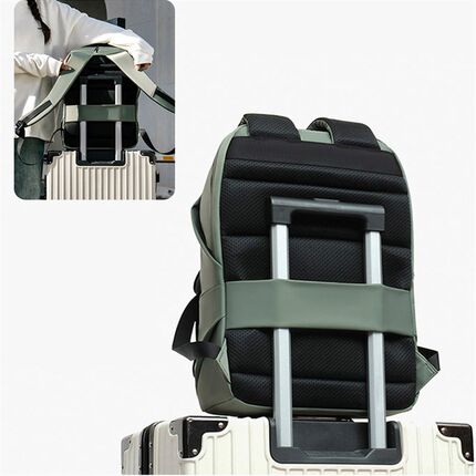 背包定制logo双肩包男士商务轻便E工作笔记本电脑包女旅游出差休