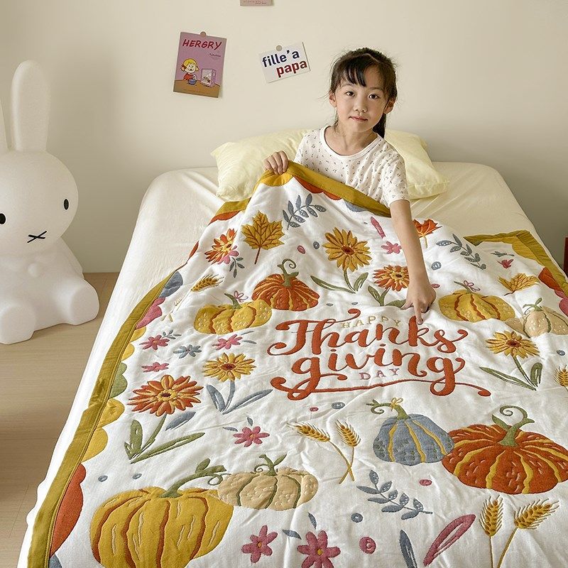 十层纱布毛e巾被儿童盖毯宝宝婴儿小被子午睡毯子幼儿园空调被,床上用品,休闲毯/毛毯/绒毯,淘宝优惠券,粉丝福利购,淘宝优惠卷