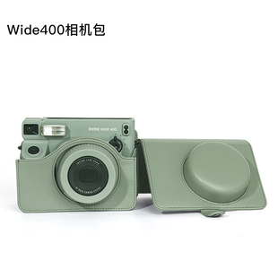 适用拍立得wide400保护套富士wide400相机收纳包挂绳配件袋斜挎包男士 女生2025新款