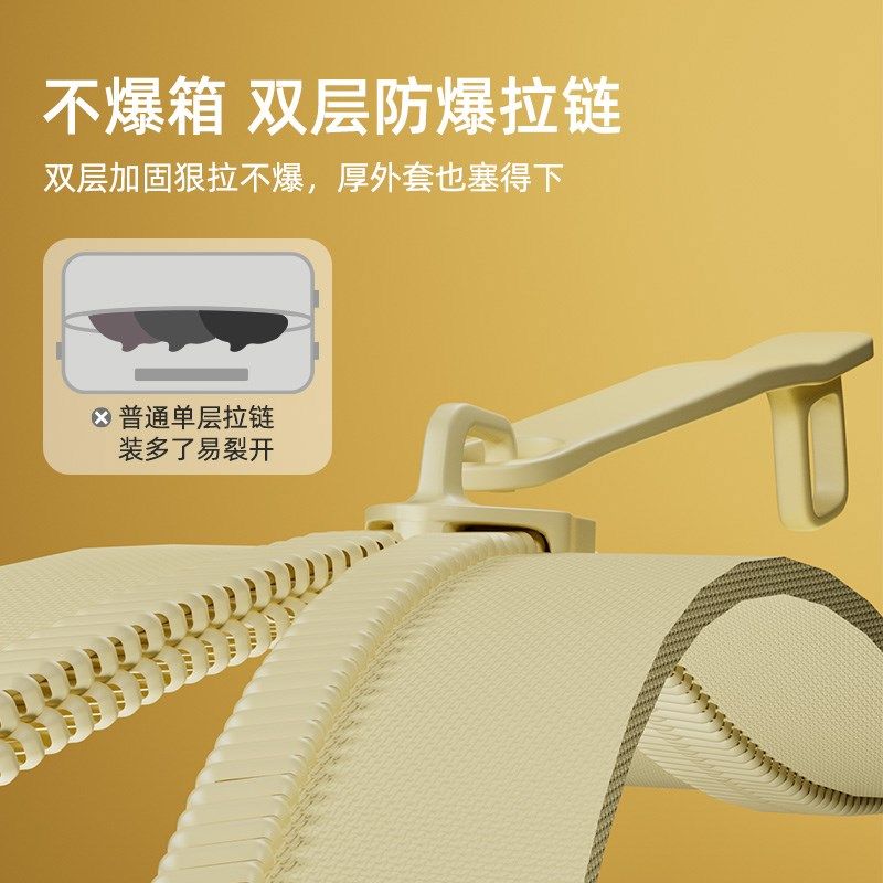 2025新c款行李箱女20寸登机箱旅行箱轻音万向轮大容量拉杆箱密码,箱包皮具/热销女包/男包,旅行箱,淘宝优惠券,粉丝福利购,淘宝优惠卷