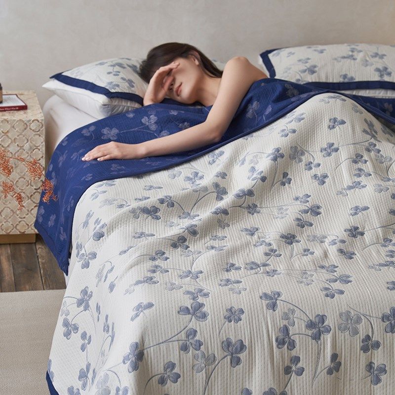 A类全棉三层纱盖毯纱布毛巾被午睡毯空调夏凉被X夏天纱薄被单,床上用品,休闲毯/毛毯/绒毯,淘宝优惠券,粉丝福利购,淘宝优惠卷