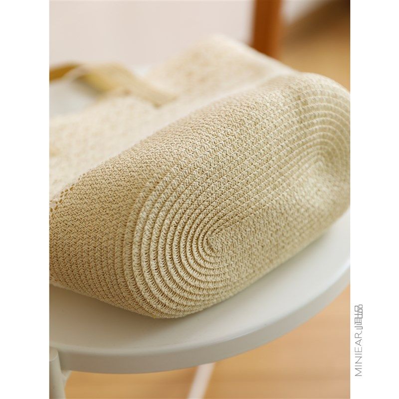 小耳出品【纸草编不可o水洗】度假编织包沙滩包大容量文艺单肩包,箱包皮具/热销女包/男包,托特包,淘宝优惠券,粉丝福利购,淘宝优惠卷