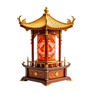 大型宫廷灯春节元宵传统节日花灯中秋节莲花宫灯灯笼灯会庙会彩灯