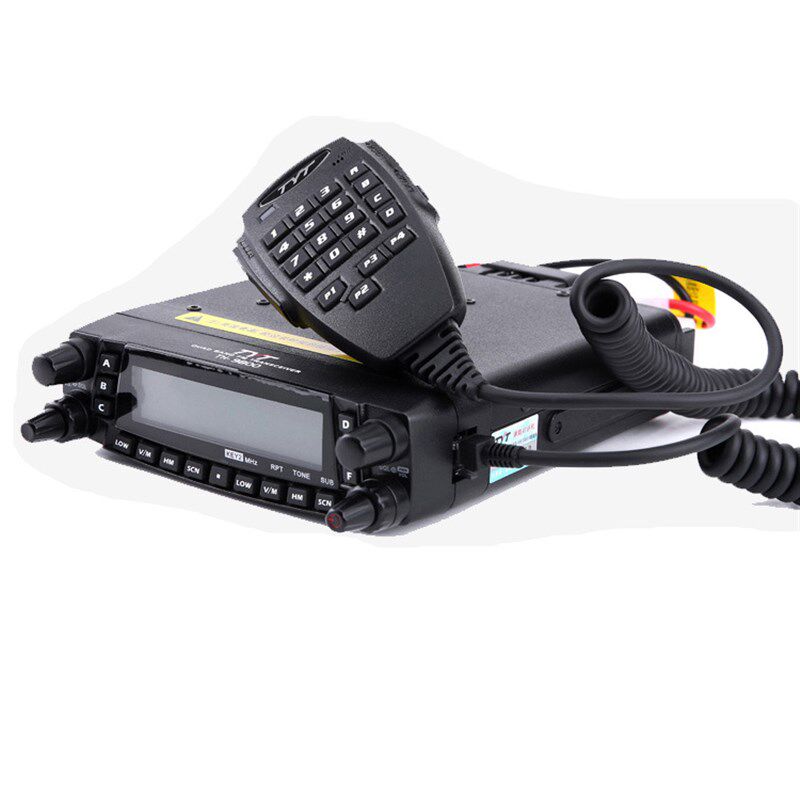 TYT特易通车载TH9800车载台UV四段短波对讲机跨段中转台50W大功率