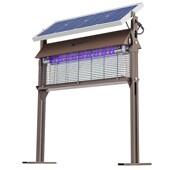 汤玛斯太阳能灭蚊灯户外庭院灭蚊器室外小区灭蚊器院子灭蚊