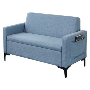 谋生可收纳储物沙发小户型出租房公寓客厅双人简易卧室沙发家用经