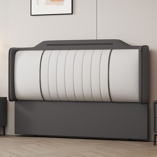 新款床头2024软包简约现代实木轻奢科技背板靠背落地超薄买家