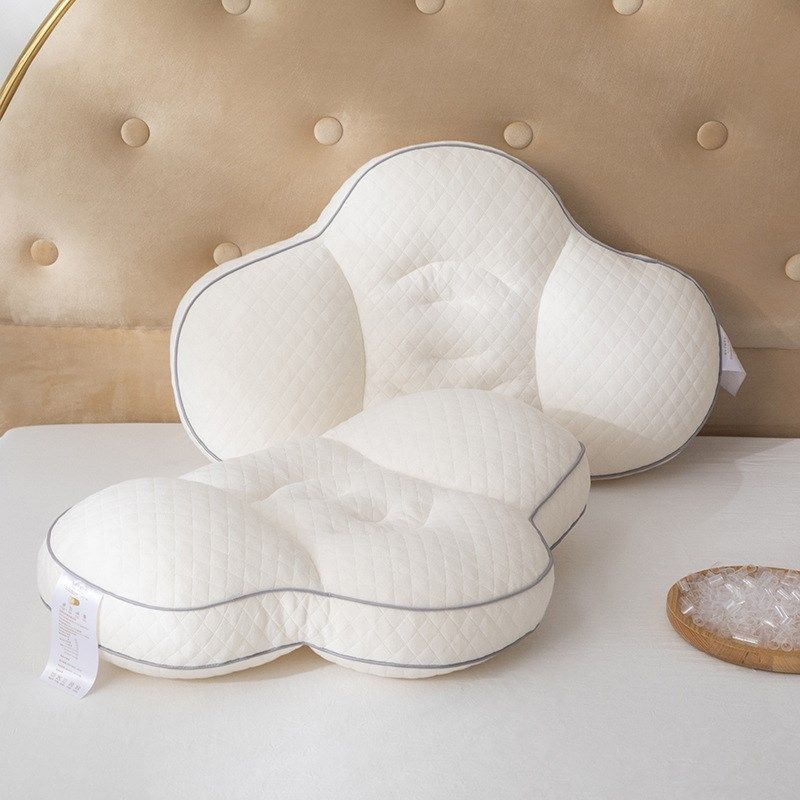 新款可水洗PE/TPE软管云枕  云朵造型分区颗粒填充单人枕头,床上用品,枕头/枕芯,淘宝优惠券,粉丝福利购,淘宝优惠卷