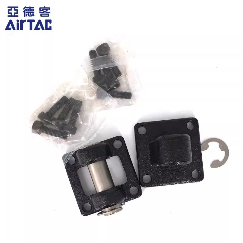 亚德客单耳/双耳底座 气缸附件F-SC32/40/50/60/80/100CA/CB