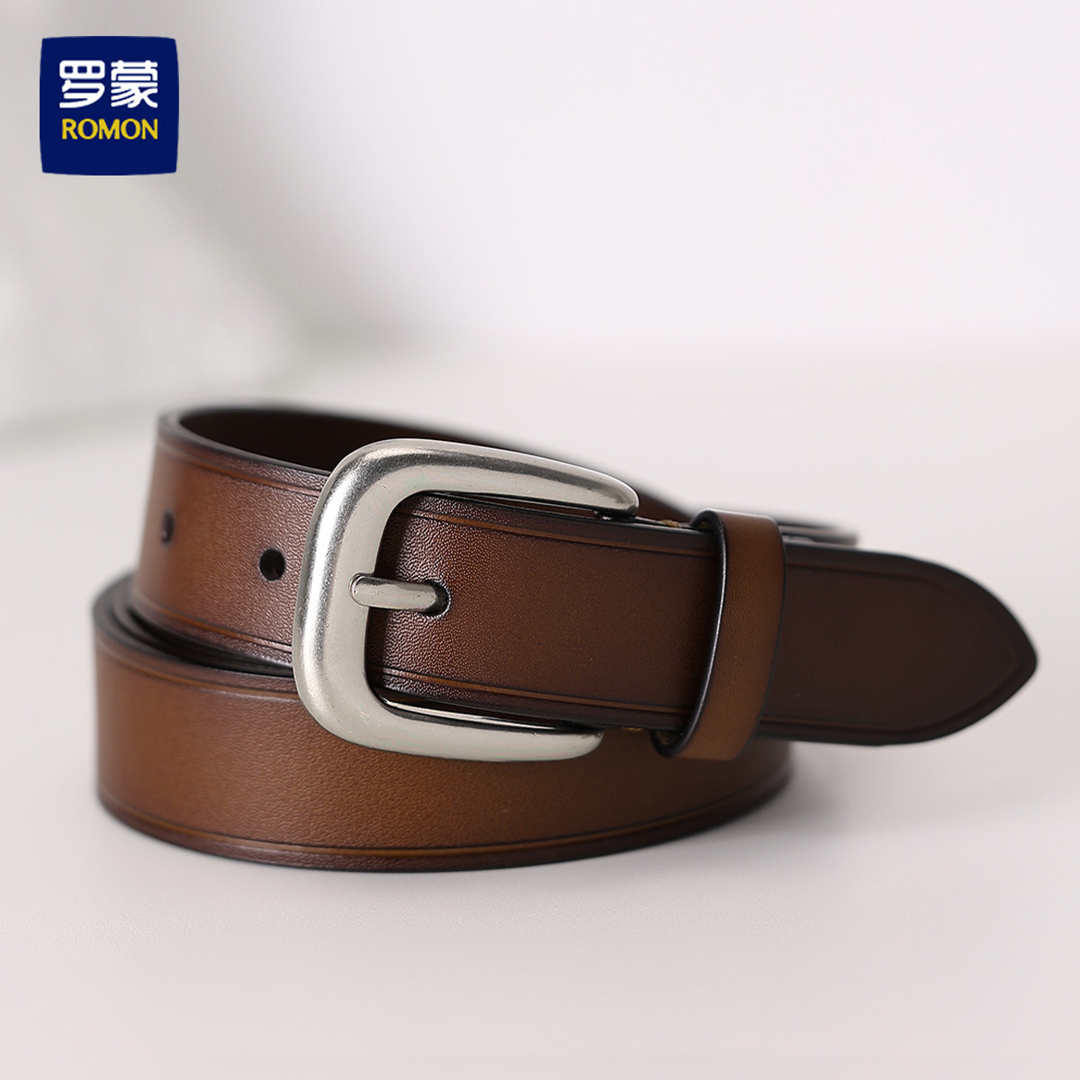 皮带男针扣男士腰带牛皮青少年中年人裤带休闲简约真皮男配牛仔裤,服饰配件/皮带/帽子/围巾,腰带/皮带/腰链,淘宝优惠券,粉丝福利购,淘宝优惠卷