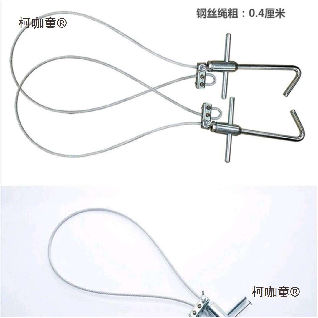 套猪器猪用绑猪器保定器不锈钢拴猪套子拉猪器套狗器抓猪工麦太保