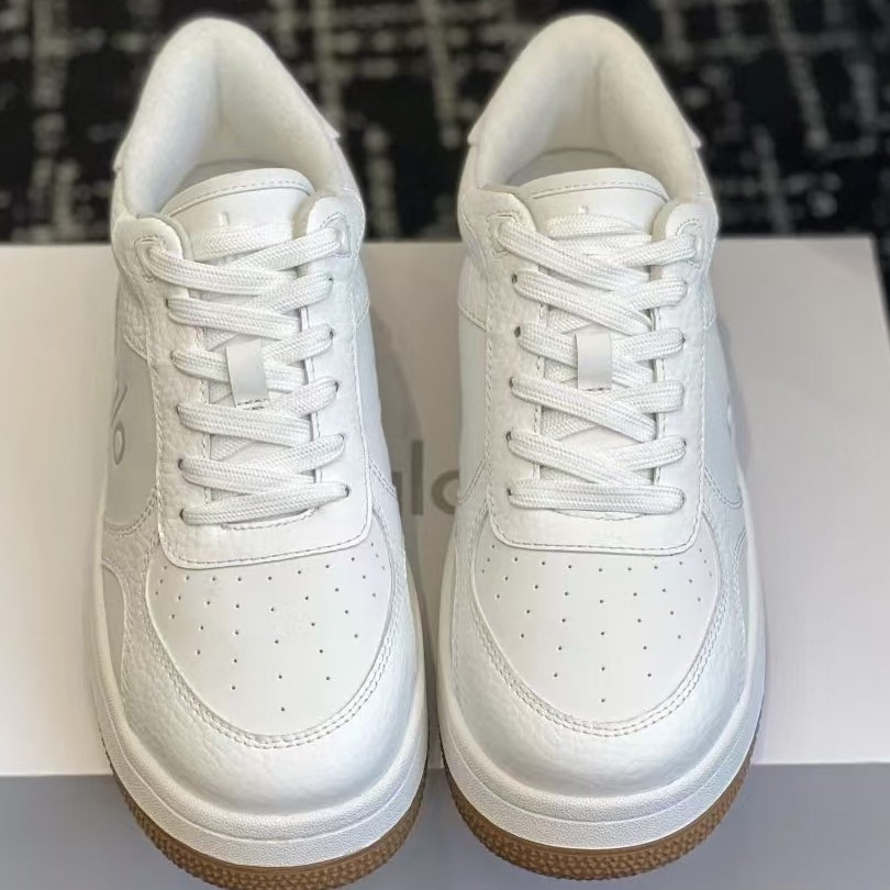 ALO小白鞋运动鞋经典黑白跑步鞋厚底增高欧美百搭时尚情侣休闲鞋