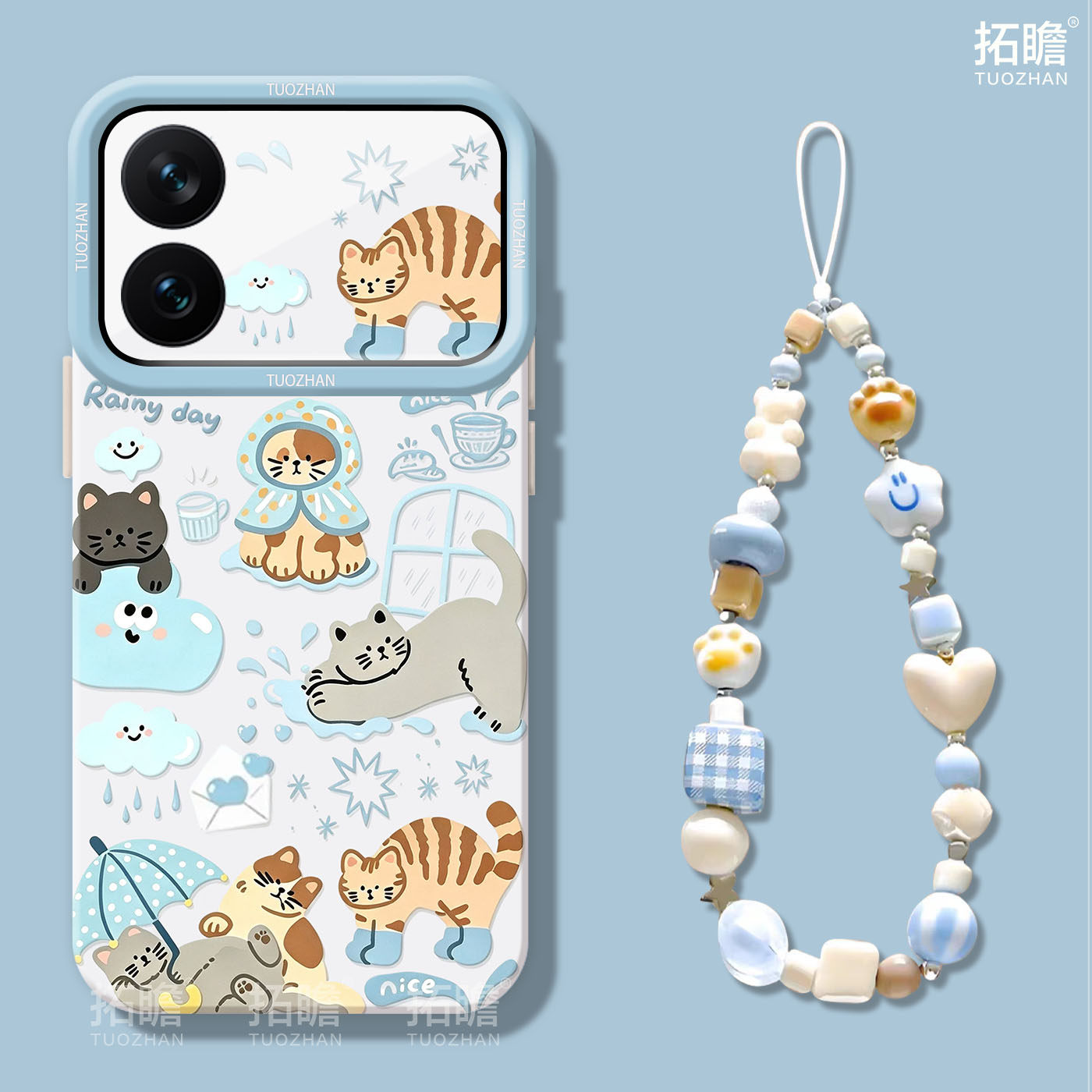 适用小米雨点猫全包防摔硅胶壳