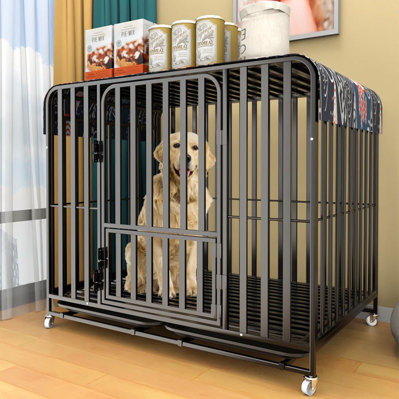 大型犬专用狗笼子中型犬加粗x室内狗笼带厕所金毛边牧拉布拉多德