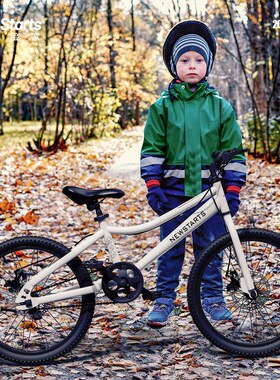 儿童山地车红色赛车双碟刹超安全D男女中小学生自行车玩具单车