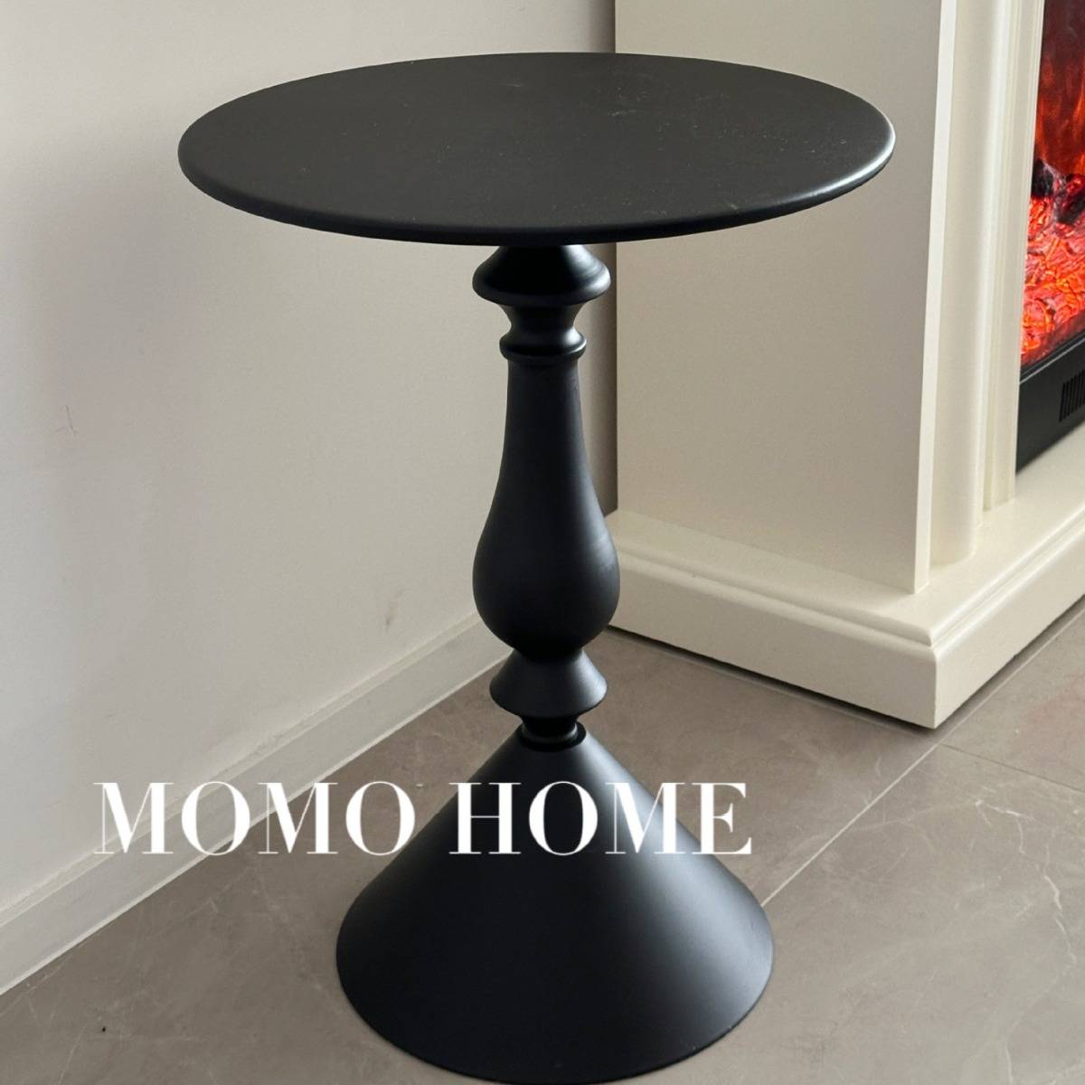 小户型客厅家用茶几北欧现代简约铁艺边几沙发金属美式小圆桌