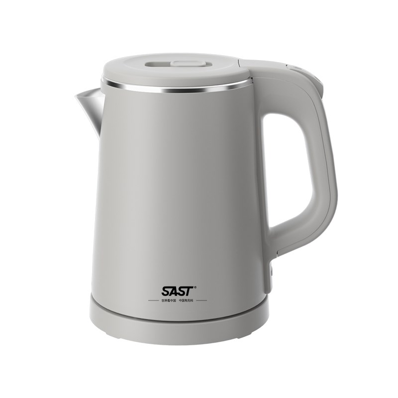 SAST0.8升酒店宾馆烧水壶客房小型开水壶1L防烫民宿电热水壶