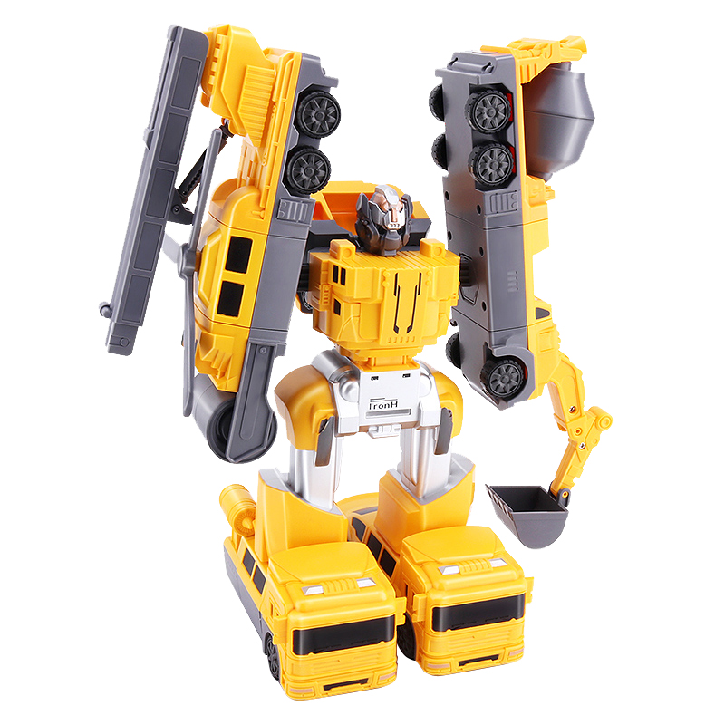 磁力拼装工程车儿童益智拼插百变磁性积木玩具3一6岁男孩生日礼物