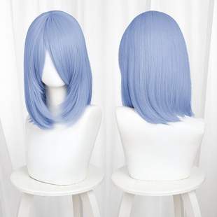 主宰者 加厚发量40厘米万用cos假发 毛娘造型中长发 毛坯多色短发