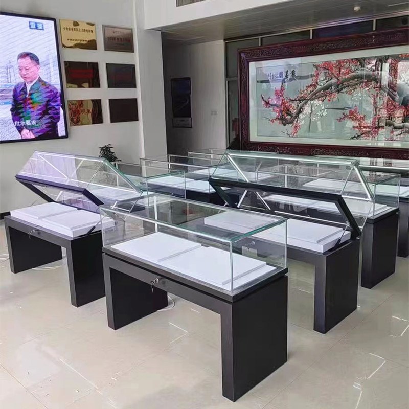 博物馆展柜文物展览柜液压古董字画瓷器陈列展示柜企业展厅柜台