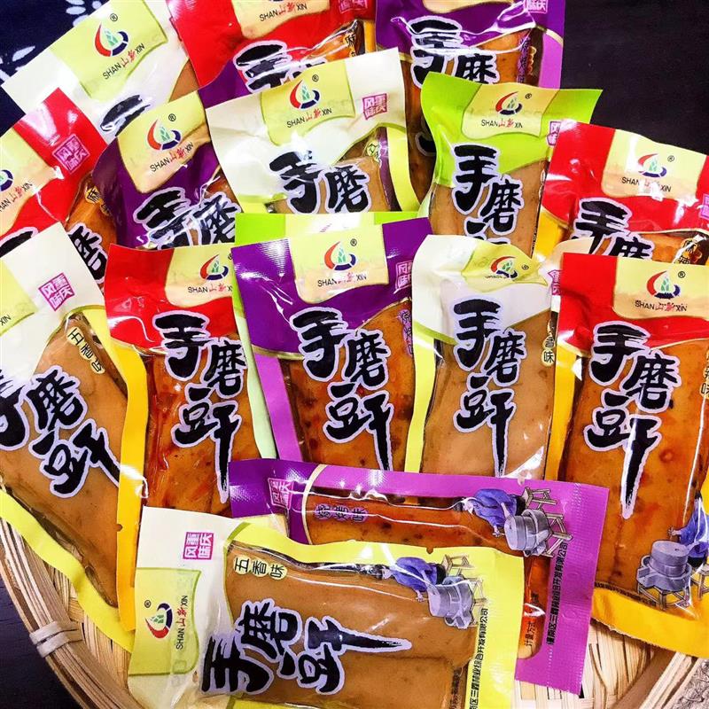 新货山新手磨豆干q弹豆腐