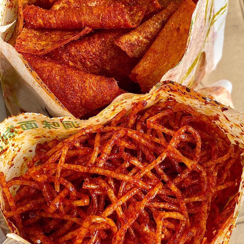 新货大小姐手工辣条爆辣丝