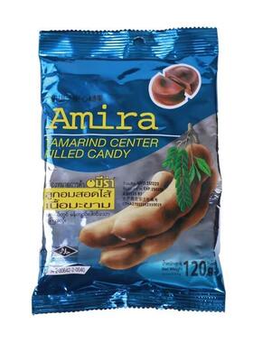 新货热销泰国原装进口Amira牌罗望子夹心酸子酸角糖果泰国风