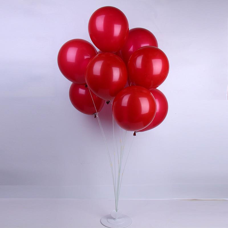 婚庆桌飘套餐生日排队酒店场景布置气球路引创意桌飘气球支架托杆