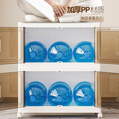 免安佳纳装收纳落柜儿童柜玩具物多层地可移动客厅靠储柜卧室墙衣