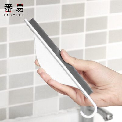 2JGB洁刷板/镜子除雾铲子可挂迷你小刮水器浴室擦玻璃工具卫生间