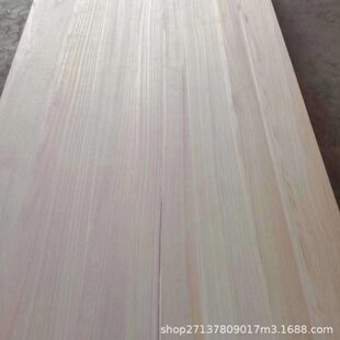 桐木板实木板材桐木直拼板可碳化漂白家具板跆拳道板木板片实木条