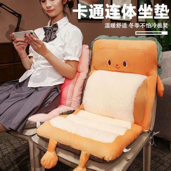 坐垫屁垫公室久坐椅子靠背椅垫一体靠垫学生座椅屁股垫子加厚,居家布艺,美臀垫/保健坐垫,淘宝优惠券,粉丝福利购,淘宝优惠卷