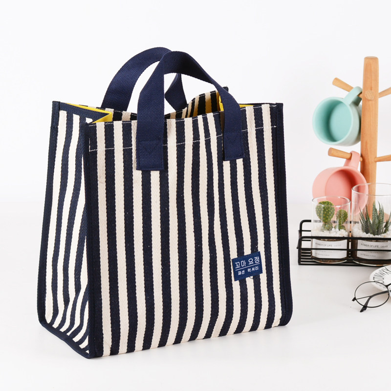 上班族帆布手提包袋韩版手提袋女包大号书袋购物袋防水手拎妈咪布