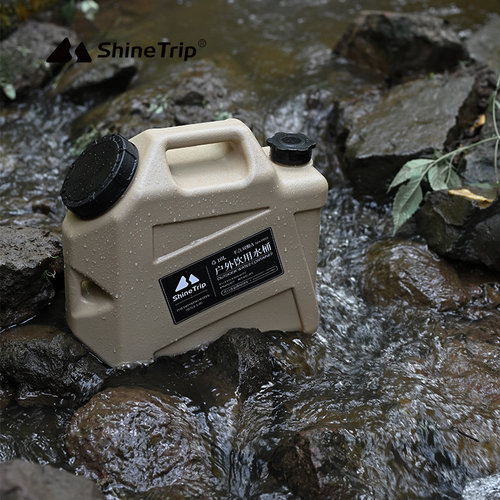 户外储水桶纯净水车载食品级自带龙头装水箱蓄水R家用露营便携塑