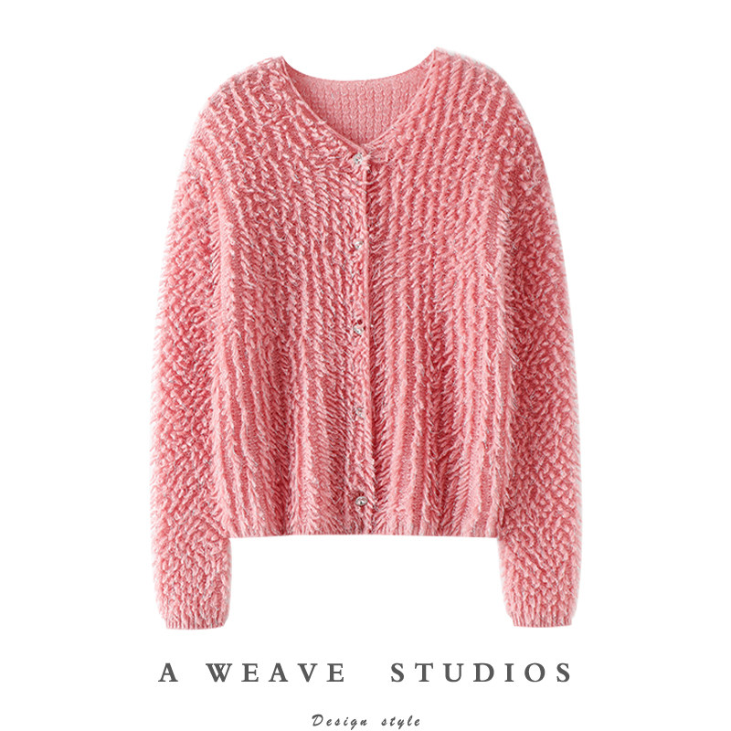 纯粹爆炸爱!亮丝流苏100%纯山羊绒开衫女纯羊绒毛衣针织开衫外套,女装/女士精品,羊绒衫,淘宝优惠券,粉丝福利购,淘宝优惠卷