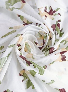 尼龙迷彩烫金印花轻薄冰感防晒服羽绒服面料现货