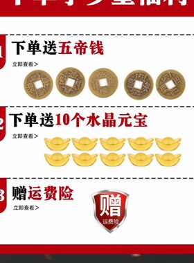 黄铜米缸聚财招财进宝铜缸聚宝盆存钱罐铜水缸百福缸家.居客厅摆