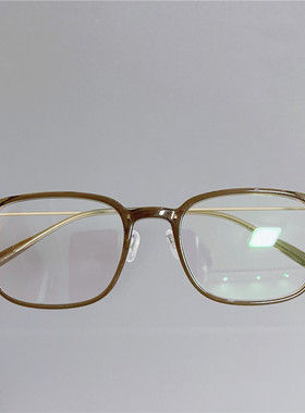 超轻大框近视眼镜框男圆脸女可配散光大脸方形镜架有鼻托灰色茶色