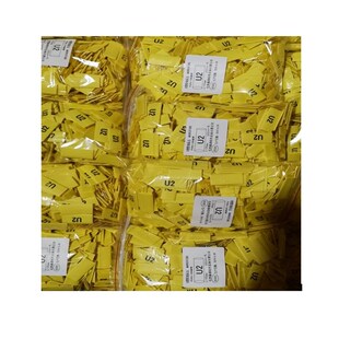 黄色热缩管印字 加工印字收缩管 热缩标号管